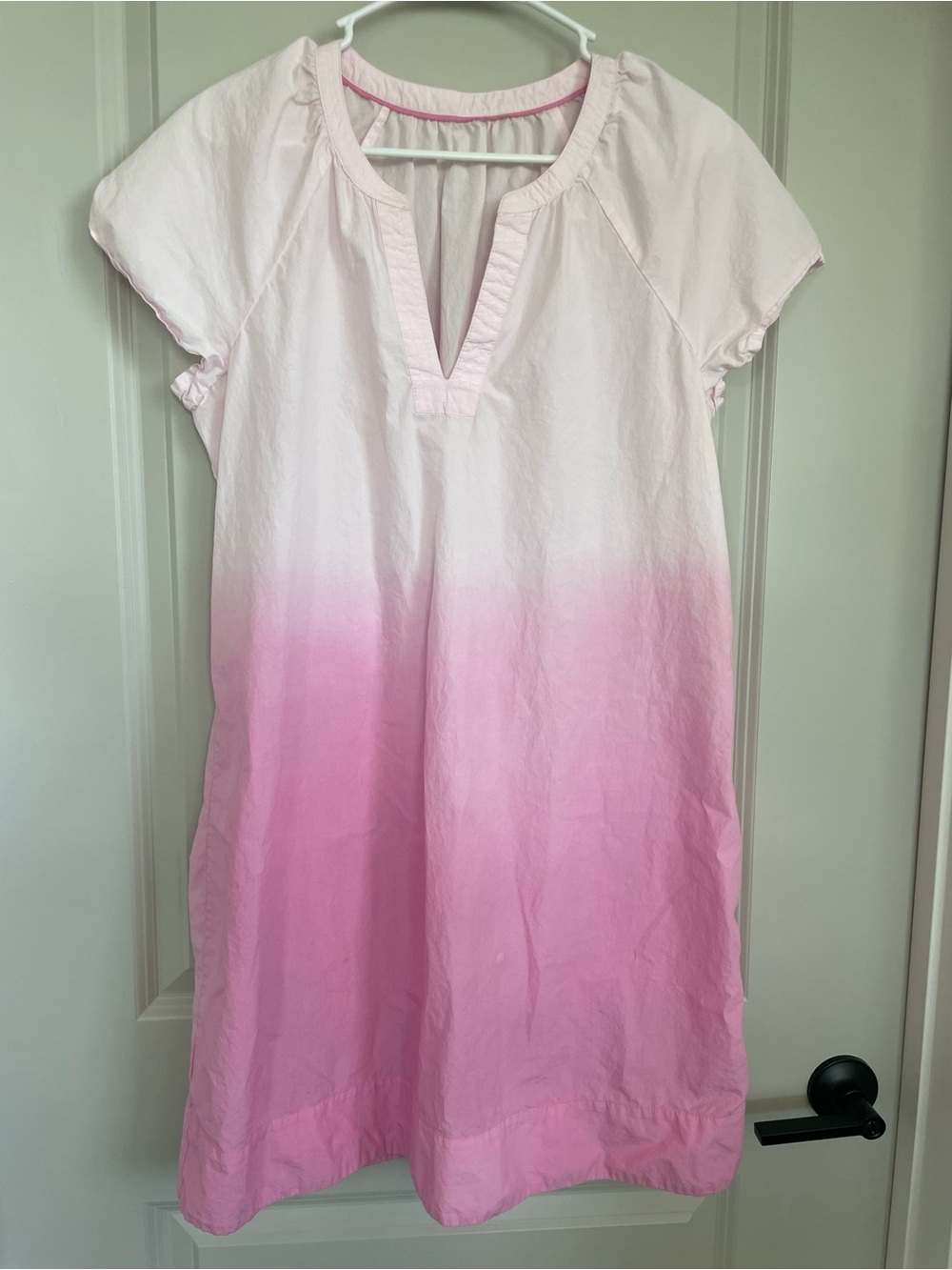 Tommy Bahama Pink Ombré Cotton Shift Dress | Estimated Small | Coastal Resort